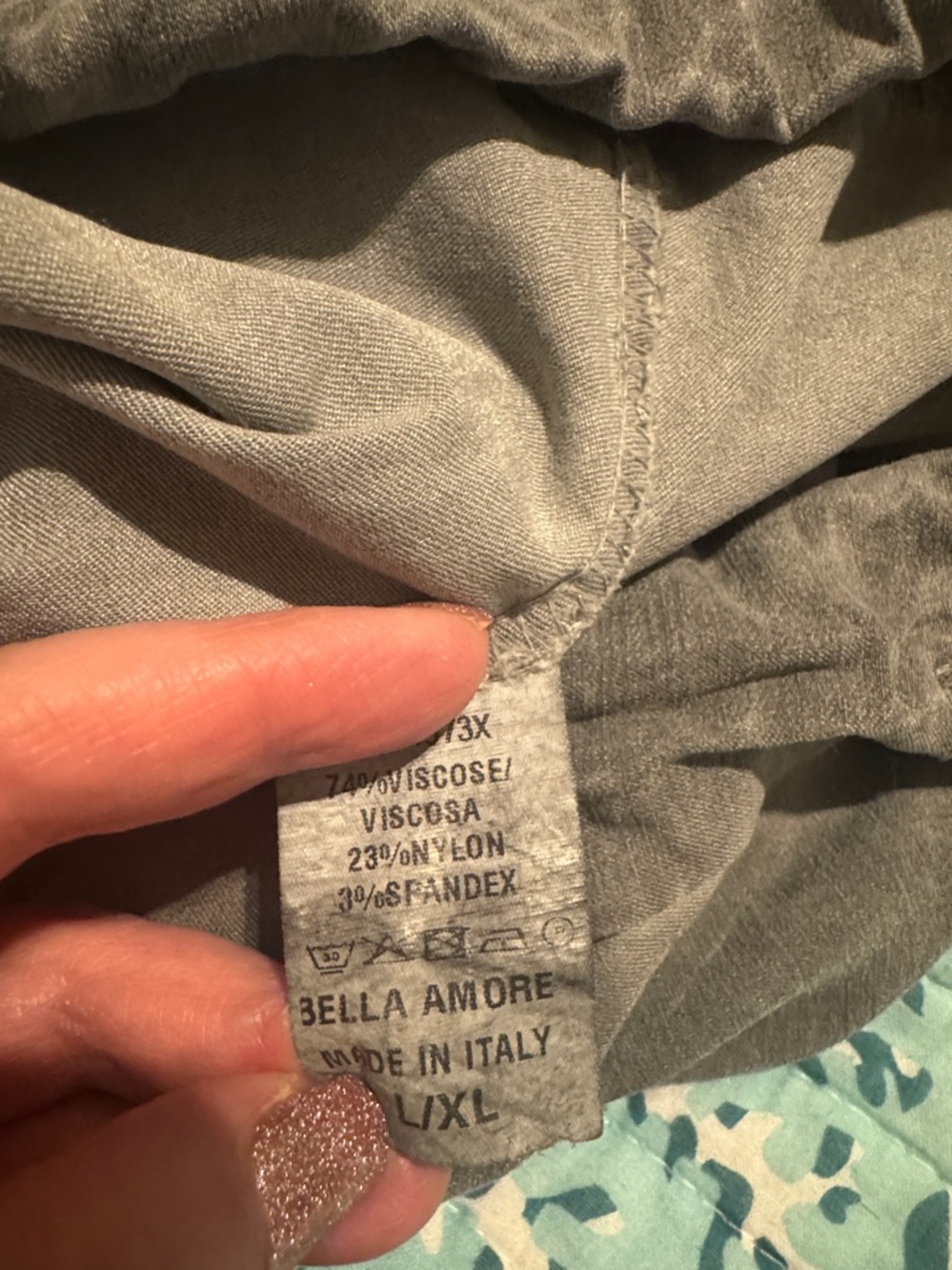Gray Sequin Star Embellished Joggers - Picture 9 of 9